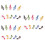 30Pièces Pinces Pratiques En PP Multicolores Pour Partition Piano 7