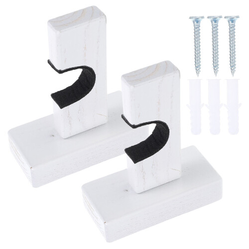 1 paire de supports muraux multifonction pour raquettes 1