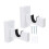 1 paire de supports muraux multifonction pour raquettes 6