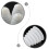4Pièces Housses Poussière Silicone Blanches Pour Perceuses Durables 8