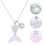 1 Pièce Collier Queue De Sirène Pendentif Vintage Pour Filles 4