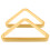 2Pièces Triangle Billard Beige En Bois Durable Pour Boules De Pool 8