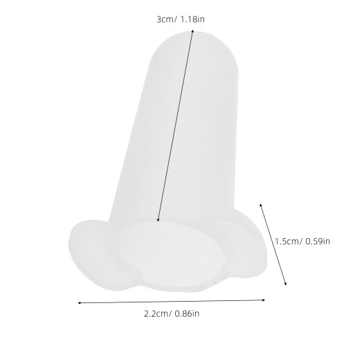 4Pièces Housses Silicone Pour Buses Décoration Gâteau Blanche 2