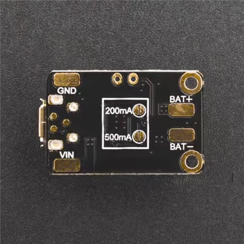 Micro USB Li-Ion Battery Charger Module 5V 1A 3.7V Lithium with Current Selection 50/200/500mA