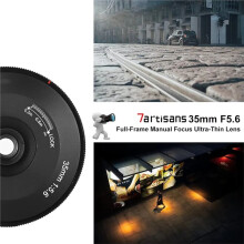 35mm F5.6 Cameras Len Full-Frame Manual-Focus Pancake Lens for Lens L Cameras