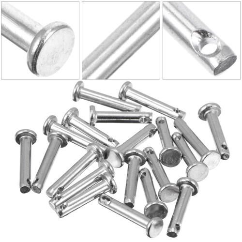 20 Pcs Locking Pin Door Indicator Bolt Fixed Locating Fixing Clevis 1