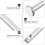 20 Pcs Locking Pin Door Indicator Bolt Fixed Locating Fixing Clevis 9