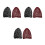 6Pcs Durable Long Sleeping Hat Hair Net Cap Hair Accessories Assorted 8