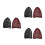 6Pcs Durable Long Sleeping Hat Hair Net Cap Hair Accessories Assorted 9