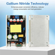 Compact GaN Power Supply Board AC 170‑265V to 24V 6A / 12V 12A 150W High‑Power Switching Power Supply Module 24V 6A