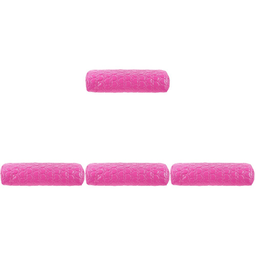 4Pièces Oreiller Manucure Rose PU Coussin Repose-Bras Confortable 1