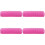 4Pièces Oreiller Manucure Rose PU Coussin Repose-Bras Confortable 5