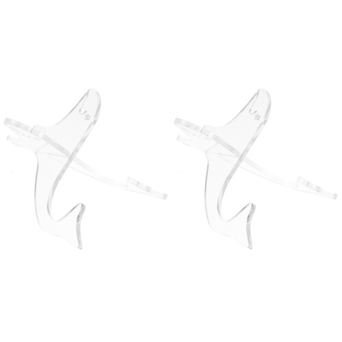 2Pièces Support Piano À Pouce Kalimba Blanc Portable Et Robuste 1