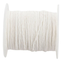 5X Candle Wick, Flat Wick, Round Wick, Lamp Wick, Coil - 61 M, for the Production of Candles