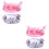 4Pièces Bonnet Douche Bébé Élastique Réutilisable Multicolore Léger 6