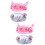 4Pièces Bonnet Douche Bébé Élastique Réutilisable Multicolore Léger 7