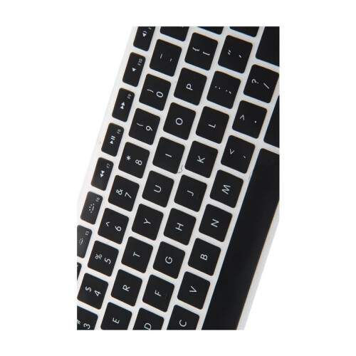 3X Silicone Thin Keyboard Skin Cover Protector with Numeric Keypad for   Black 2