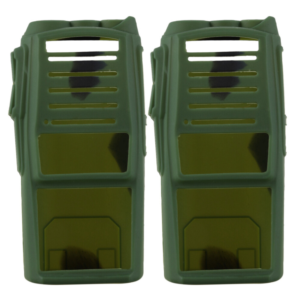 2X Handheld Radio Silicone Cover Protect Case For Uv-82 Camouflage 6032427089003