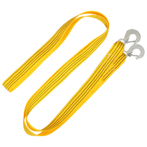 Câble De Remorquage En Nylon Jaune Avec Crochet En Forme D'Aigle 1