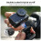 Adjustable Magnetic Adapter for  Osmo /Action 6 Quick-Release Dual-Direction Adjustable Adapter 10