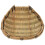 Mini Panier Mural Bambou Tissé Accroché Décor Rustique Coloré 10