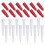 24Pièces Capuchons De Mastic Colorés Accessoires Pour Tubes De Mastic 9