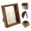 8 inch shadow box frame for keepsakes and dried flowers display 4