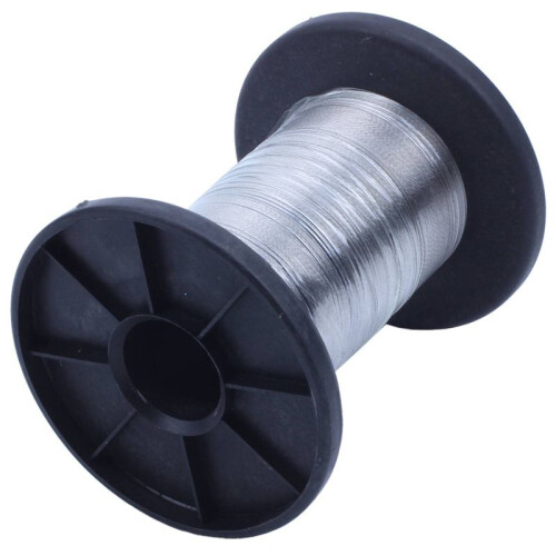 2 Pcs 30M 304 Stainless Steel Wire Roll Single Bright Hard Wire Cable, 0.3Mm 1