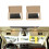 Sun Shade Visor Makeup Cosmetic Mirror 2108102510 for   C Class W202 1993-2000 E Class W210 1995-2002 4