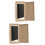 Sun Shade Visor Makeup Cosmetic Mirror 2108102510 for   C Class W202 1993-2000 E Class W210 1995-2002 6