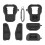 Protective Case for  Wearable Speaker, Silicone Case, Shockproof, Waterproof, Dustproof, with Carabiner 6