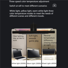 2X Laptop Monitor Lichtbalk USB E-Reading LED-Werklamp 3 Instelbare Kleurtemperaturen, Geen Schermverblinding