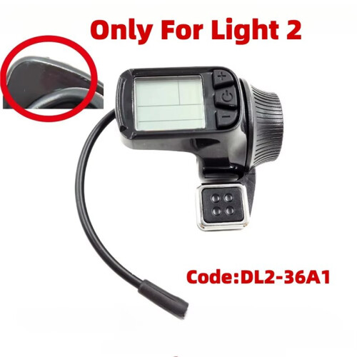 LCD Display Panel Dashboard Original Throttle for  Light 2 Electric Scooter Thumb Accelerator Spare Parts 1