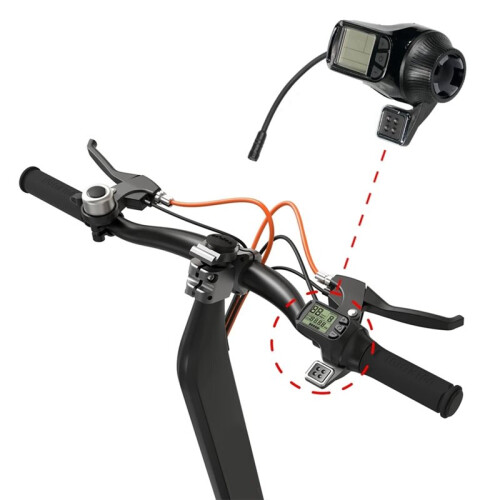 LCD Display Panel Dashboard Original Throttle for  Light 2 Electric Scooter Thumb Accelerator Spare Parts 2