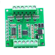 Modulo Convertitore da PWM A Tensione A 4 Canali, Modulo PWM A Tensione 10Hz-1KHz (Identificazione Automatica) Condizionatore di Segnale