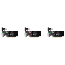 3X GT210 1GB Cards 64Bit Video Card for GPU PC Games DVI-I -Compatible VGA Used Dual-Screen Card