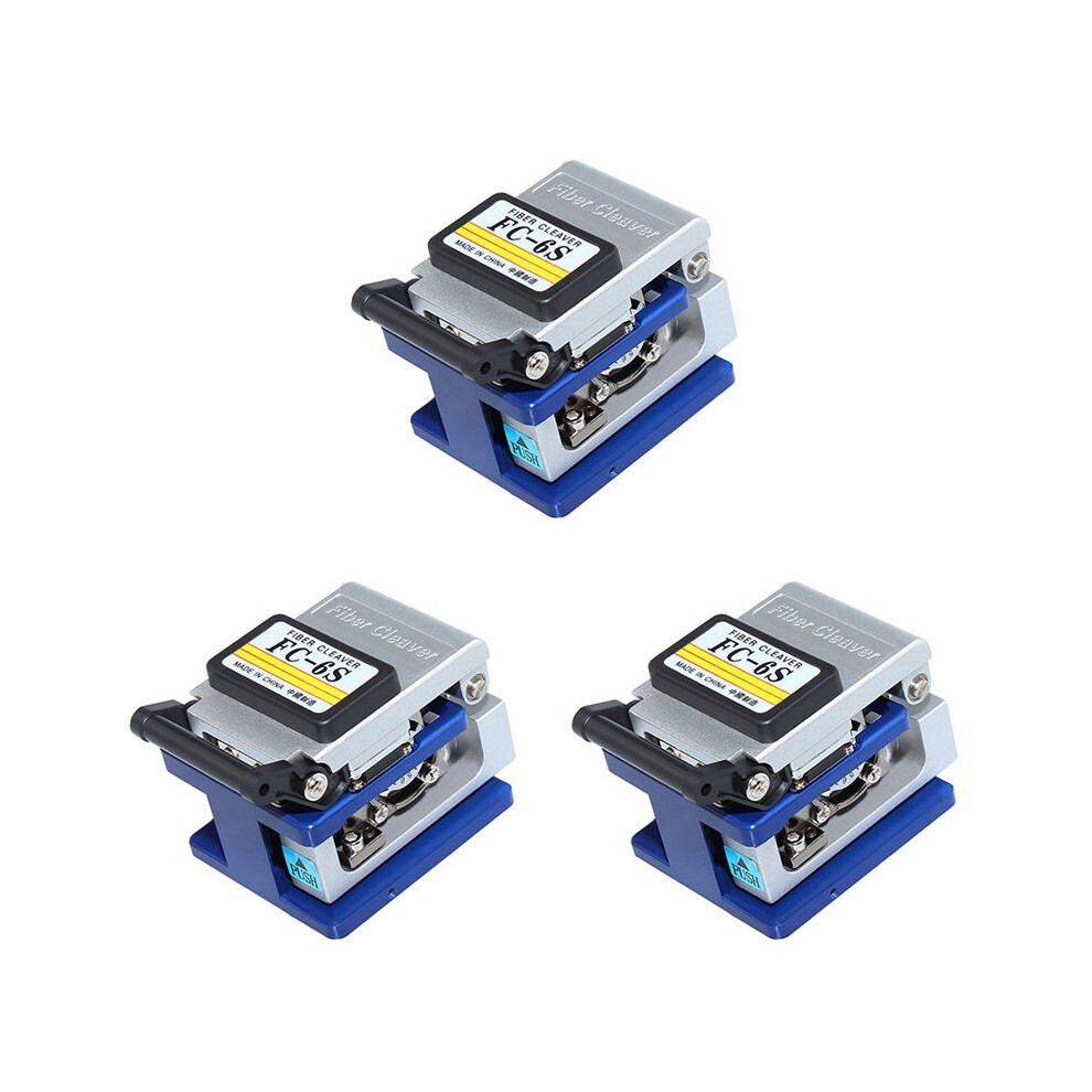3X Fc-6S Fiber Cleaver Stripping Cutter Tools Fiber Optic Cable Cutter Cold Contact Dedicated Ftth Tool 6031181486134