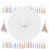 Bookmark Kit Reading Acrylic Assorted Color 45-Pcs 8