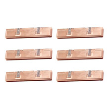 6X Pure Copper RAM Heatsink Radiator for Ram DDR3 Memory Cooler Cooling Heat Sink Desktop Memory Radiator DDR2 DDR3 DDR4