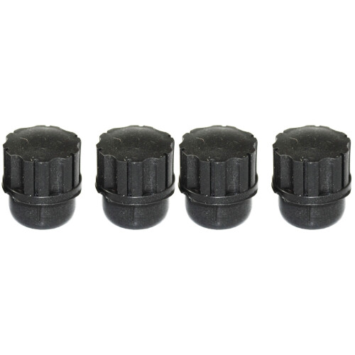 4Pièces Protection Saxophone Soprano Bouchon Plastique Noir Résistant 1