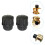 4Pièces Protection Saxophone Soprano Bouchon Plastique Noir Résistant 8