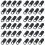 Webcam Cover, 48-Pack Ultra Thin Design Web Camera Cover Slide for Laptop, PC, , , Computer, , Pro- Black 1