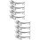 8 Pcs Alloy Chopstick Rests Practical Ornaments 7