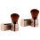 2Pièces Pinceaux Blush Dorés, Multi-Fonctionnels, Usage Professionnel 5