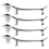 8Pièces Support Couverts Alliage Argenté Compact Et Pratique 11