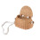 2Pièces Panier Avant Scooter Enfant Rotin Jaune Stable 8