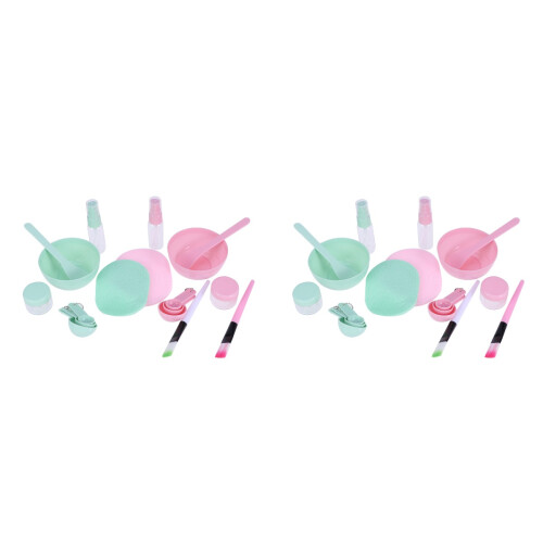 4Ensembles Accessoires Masque Visage Plastique Multi-Usage Pour Femmes 2