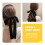 3Velours Strik Haaraccessoires Elastische Haarbanden Decoratief Zwart 7