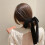 3Velours Strik Haaraccessoires Elastische Haarbanden Decoratief Zwart 10