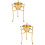 2Pcs Creative Copper Egg Holder Strong Boiled Egg Rack Golden Color 11
